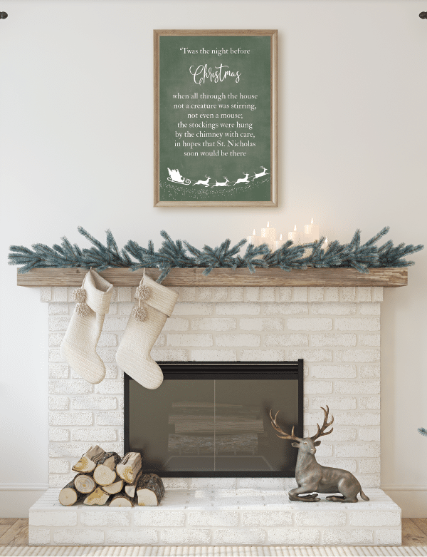 Was The Night Before Christmas Free Printable Gift Tags