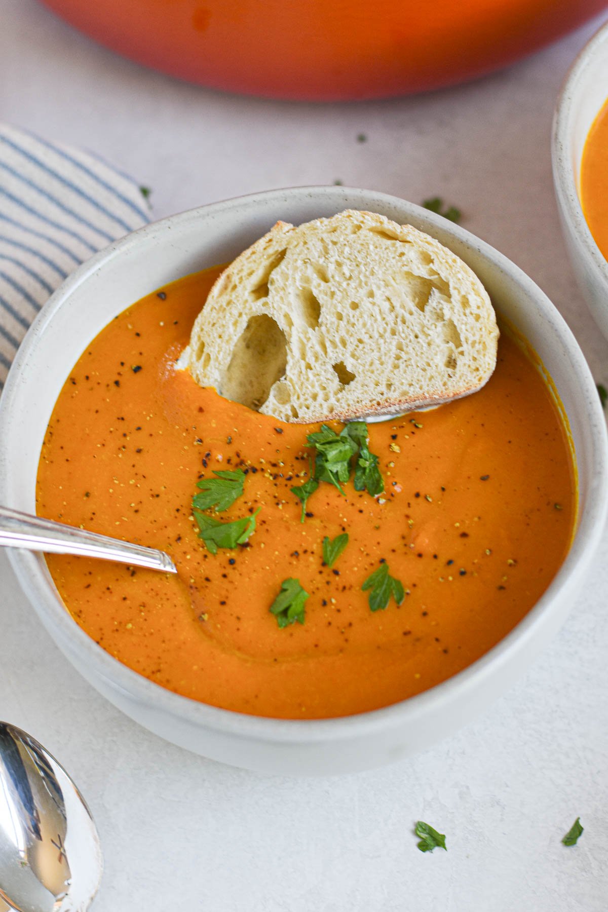 Carrot and Lentil Soup - Home Sweet Farm Home