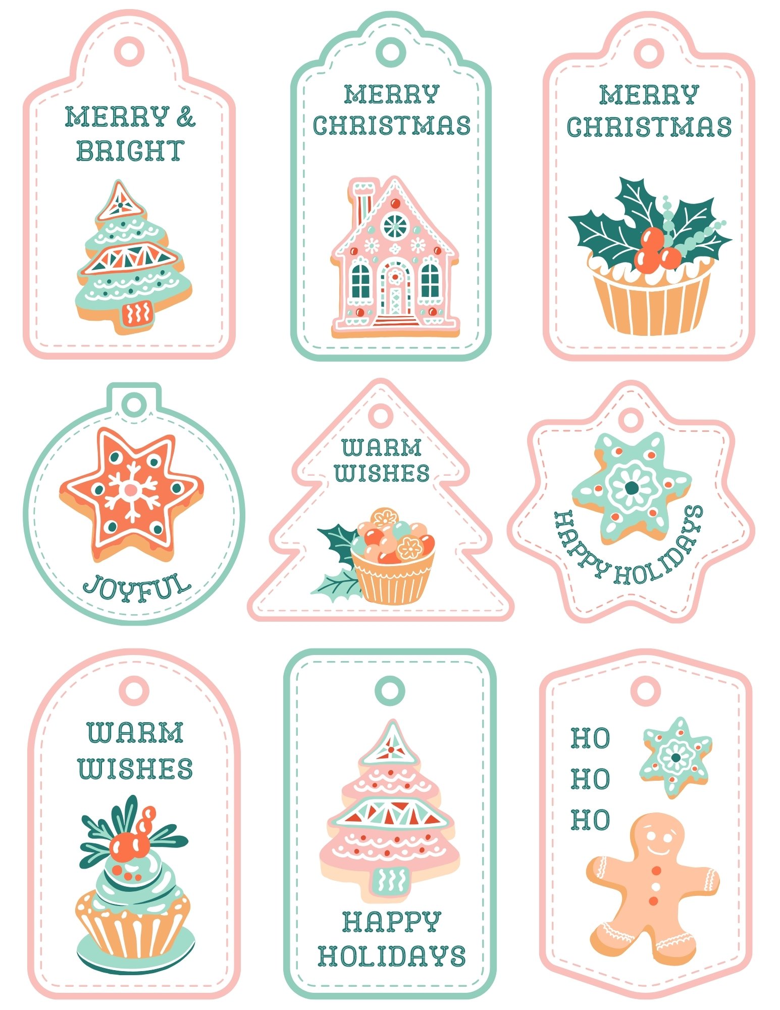 free-gift-tag-printables-home-sweet-farm-home for Christmas Cookie Labels Free Printable Free Gift Tag Printables - Home Sweet Farm Home for Christmas Cookie Labels Free Printable